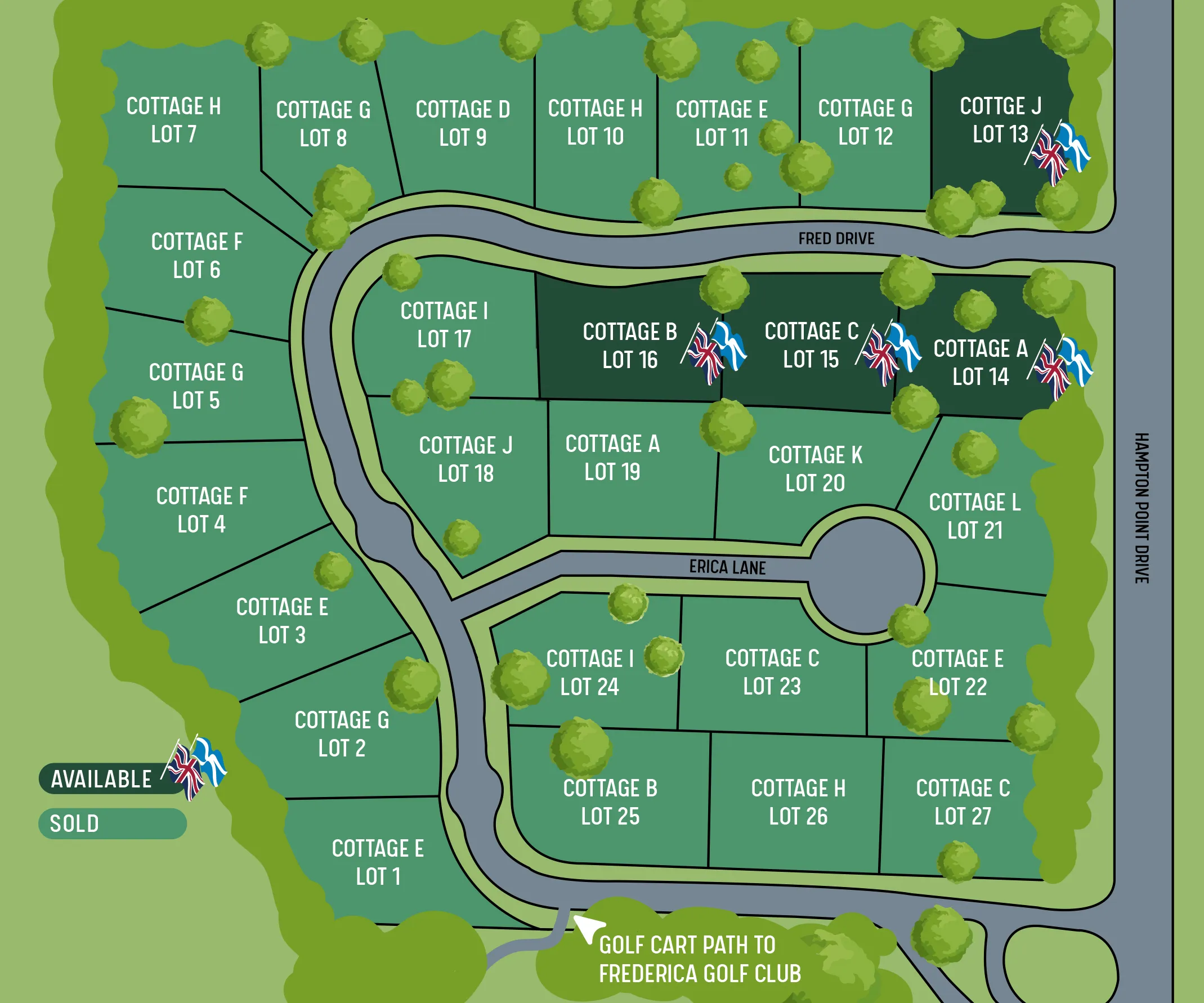 map of area