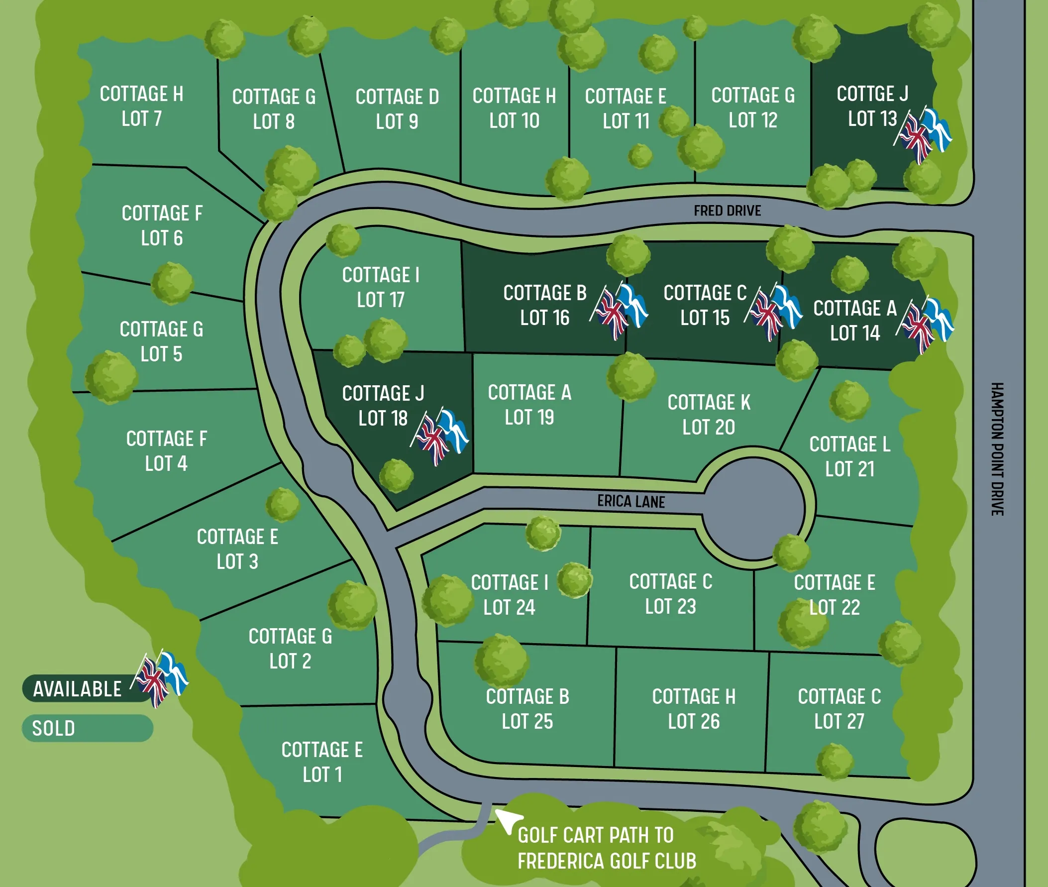 map of area